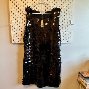 Banana Republic Black Sequin Dress